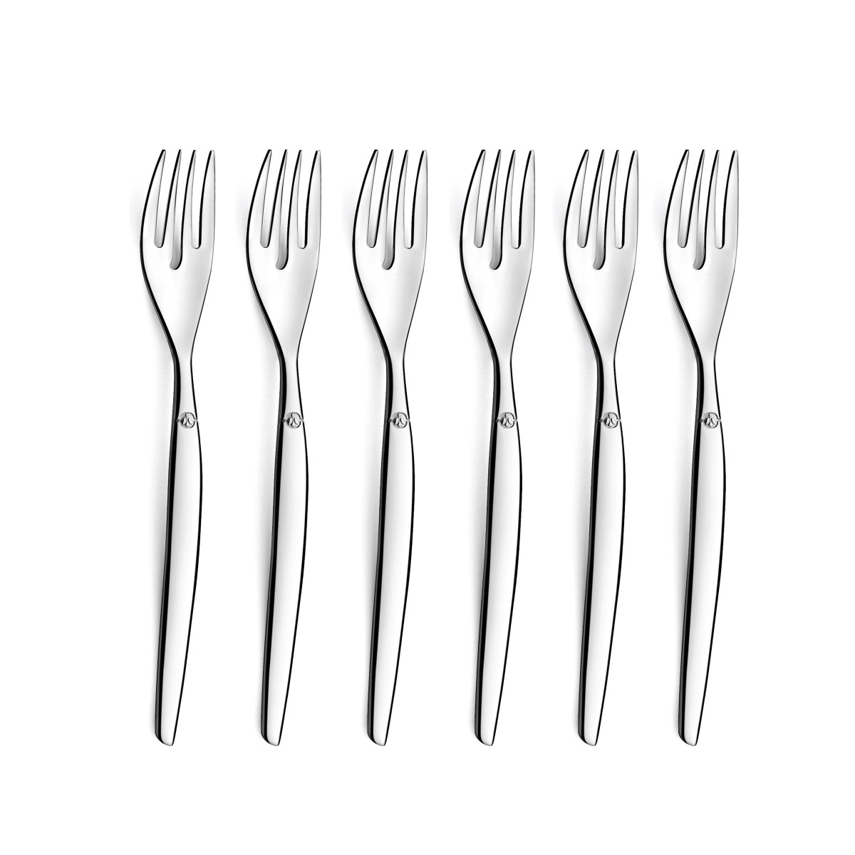 Fourchettes à Gâteau En Inox KADAX - Lot De 3 - Longueur 14cm - Lavable Au Lave-vaisselle