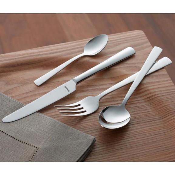 Lot De 12 Cuillères à Café Moderno - Acier Inox 18/10 épaisseur 2,5mm - Finition Miroir