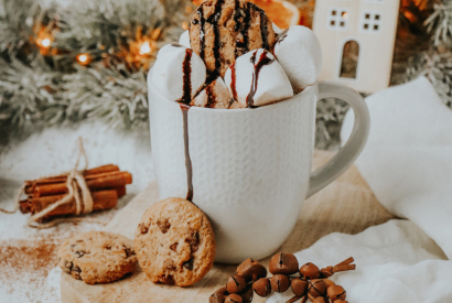 Chocolat chaud aux cookies