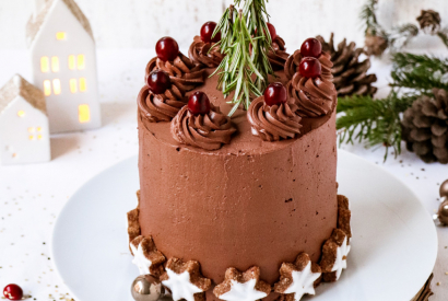 Gâteau au chocolat de Noël